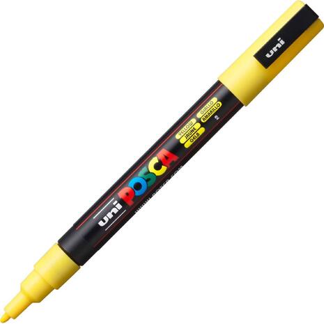 Μαρκαδόρος Posca PC-3M fine1.3mm yellow